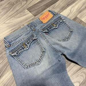 Vintage Levi's 504 Slouch Flared Jeans, Distressed, Women's Size 11M